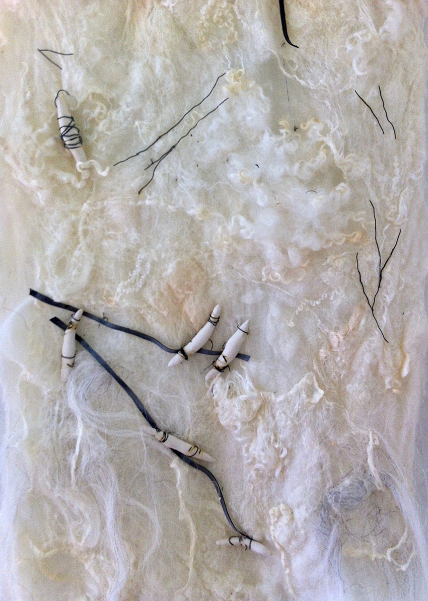 detail rubber, keramiek